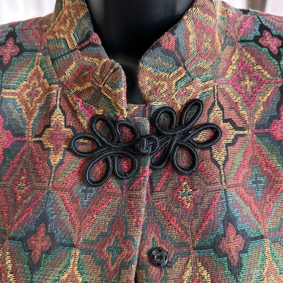Doncaster Tapestry Blazer Jacket Vintage - Picture 5 of 11